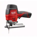 Milwaukee M12 12V Lithium-Ion Cordless Jig Saw Kit with 1.5 Ah Battery, Charger, and Tool Bag thumbnail 8