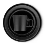 Stone Lain 32-Piece Modern Black Matte Stoneware Dinnerware Set, Service for 8 thumbnail 2