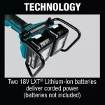 Makita 18V X2 LXT Brushless 7 in. Cordless Angle Grinder with AWS & Electric Brake thumbnail 8