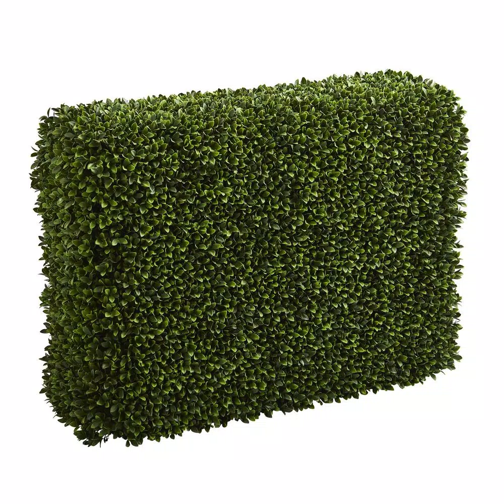 Nearly Natural 41 in. Artificial Boxwood Hedge - Indoor/Outdoor Dense Greenery Faux Plant