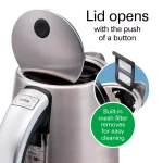Hamilton Beach Professional 1.7L Stainless Steel Digital Electric Tea Kettle thumbnail 6