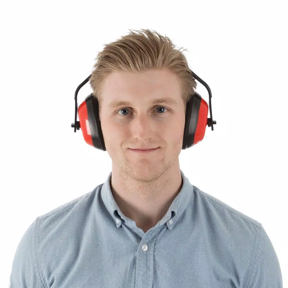 Stalwart Adjustable Safety Ear Muffs - 26 dB Noise Reduction Hearing Protection