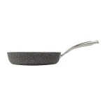 MasterPan Granite Ultra 9.5 in. Cast Aluminum Nonstick Frying Pan, Black Marble Finish thumbnail 4