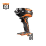 RIDGID 18V STEALTH FORCE Brushless Cordless 1/4 in. 3-Speed Impact Driver (Tool Only) thumbnail 1