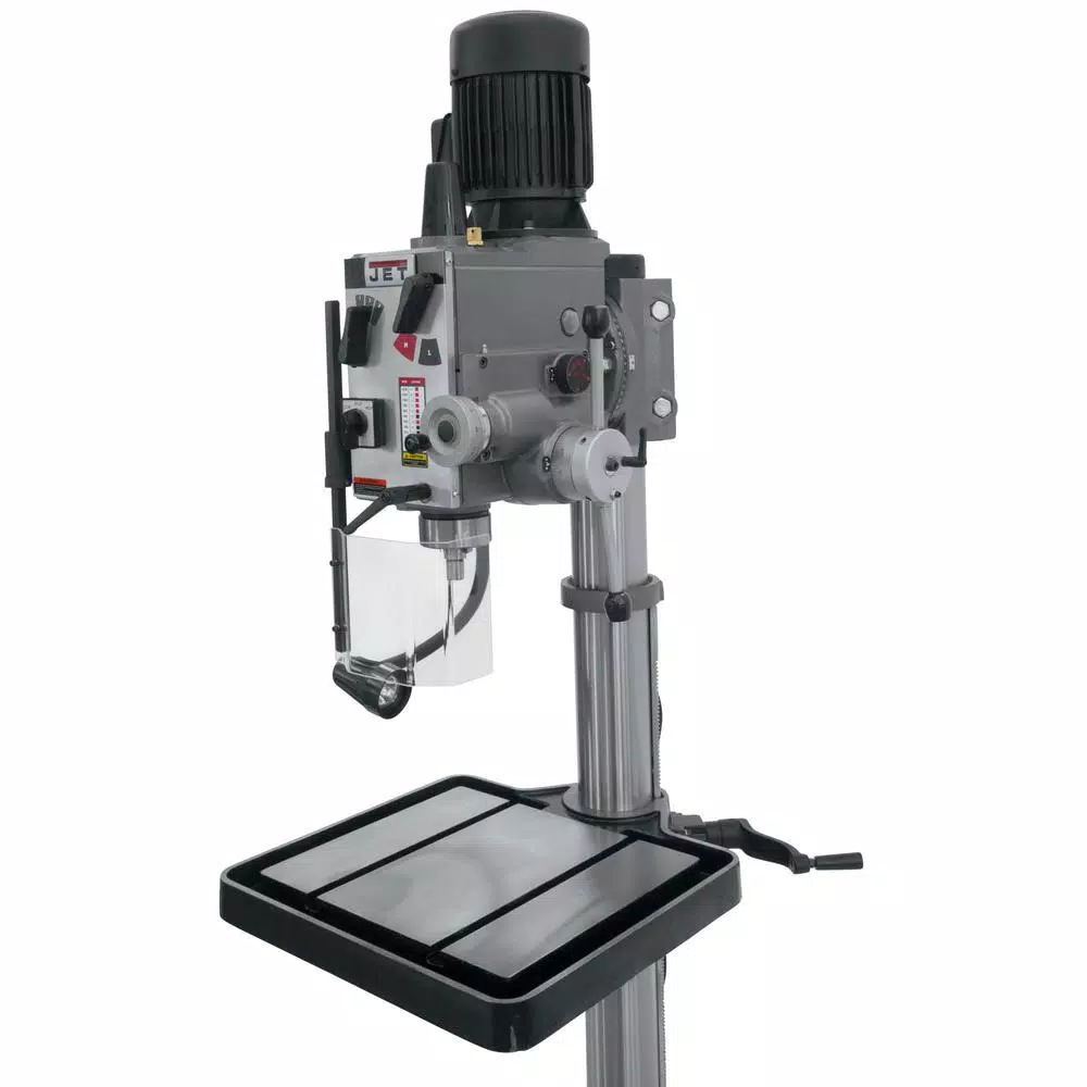 JET GHD-20PF Geared Heavy-Duty Drill Press with Power Feed