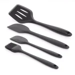 MegaChef 12-Piece Black Silicone Kitchen Utensil Set thumbnail 5