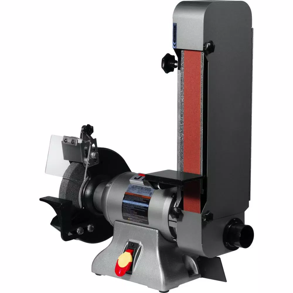 Jet IBGB-248 Combination 8 in. Industrial Grinder and 2 in. x 48 in. Belt Sander, 1 HP, 115 V