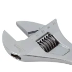 Milwaukee 12 in. Adjustable Wrench, Parallel Jaw, Chrome-Plated Steel thumbnail 3