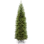 National Tree Company 9 ft. Kingswood Fir Pencil Artificial Christmas Tree, Unlit, Green thumbnail 1