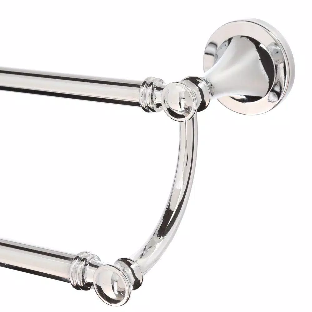 Delta Silverton 24 in. Double Towel Bar, Polished Chrome