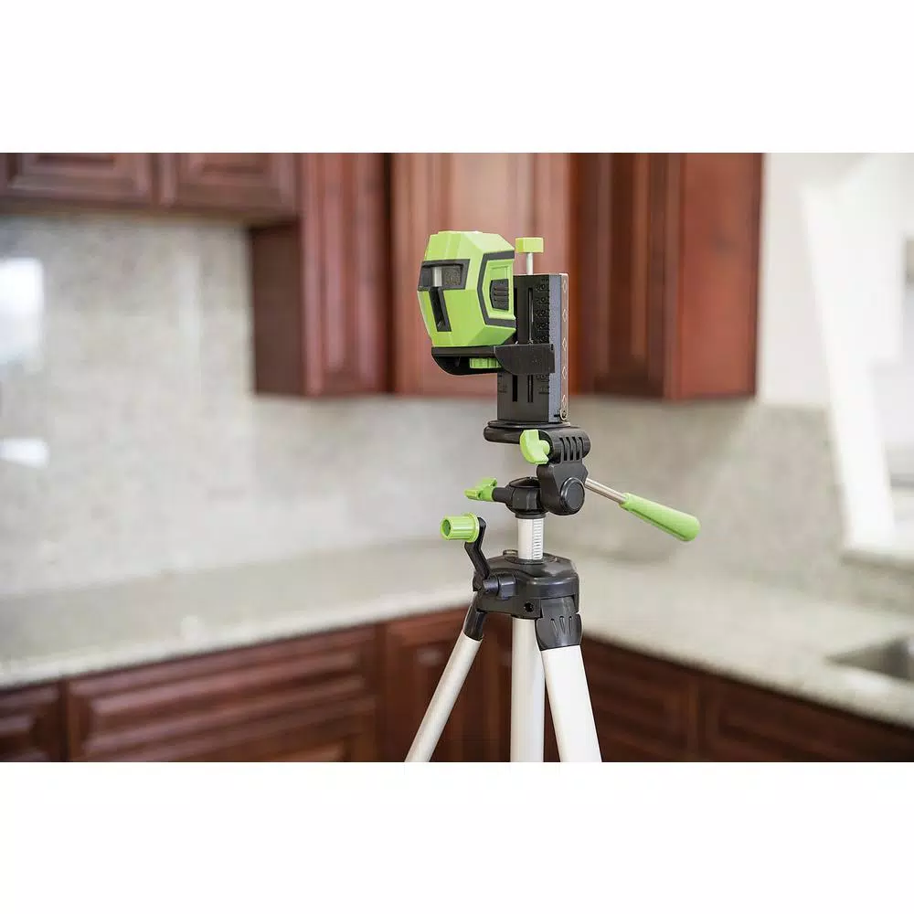 PowerSmith Heavy Duty Universal Adjustable Tiltable Tripod, 23 to 59 in. Range
