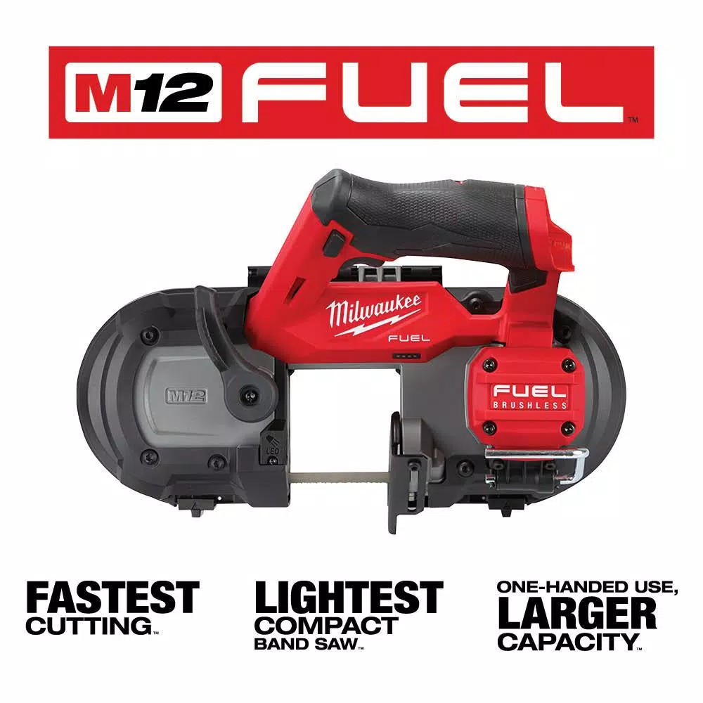 Milwaukee M12 FUEL 12V Lithium-Ion Cordless Sub-Compact Band Saw (Tool-Only)