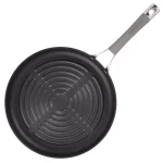 Circulon Elementum 11 in. Hard-Anodized Aluminum Nonstick Grill Pan, Oyster Gray thumbnail 2