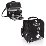 ONIVA Jack Pranzo 3 Qt. 8-Can Insulated Lunch Tote Cooler Bag with Utensil Set - Black thumbnail 2