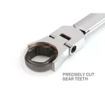 TEKTON 15/16 in. Flex-Head Ratcheting Combination Wrench, 72-Tooth, 6-Point thumbnail 6