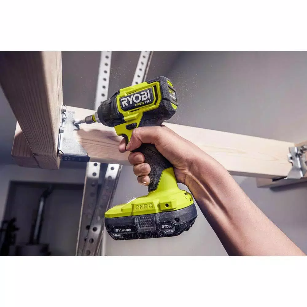 RYOBI ONE+ HP 18V Brushless Compact Impact Driver and One-Handed Recip Saw Combo Kit