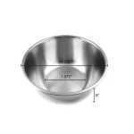 Fox Run 10.75 Qt. Stainless Steel Mixing Bowl thumbnail 4