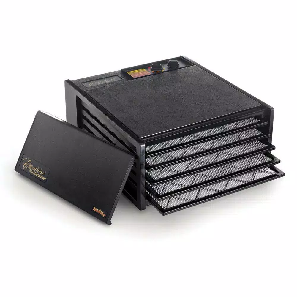 Excalibur 5-Tray Small Garden Electric Food Dehydrator with 26-Hour Timer and Adjustable Temperature