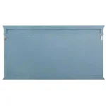Home Decorators Collection Cailla 60 in. W x 32 in. H Rectangular Framed Bathroom Vanity Mirror - Distressed Blue Fog thumbnail 5