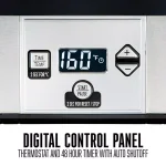Weston Realtree Edge 6-Tray Stainless Steel Digital Food Dehydrator with Camo Storage Cover thumbnail 3