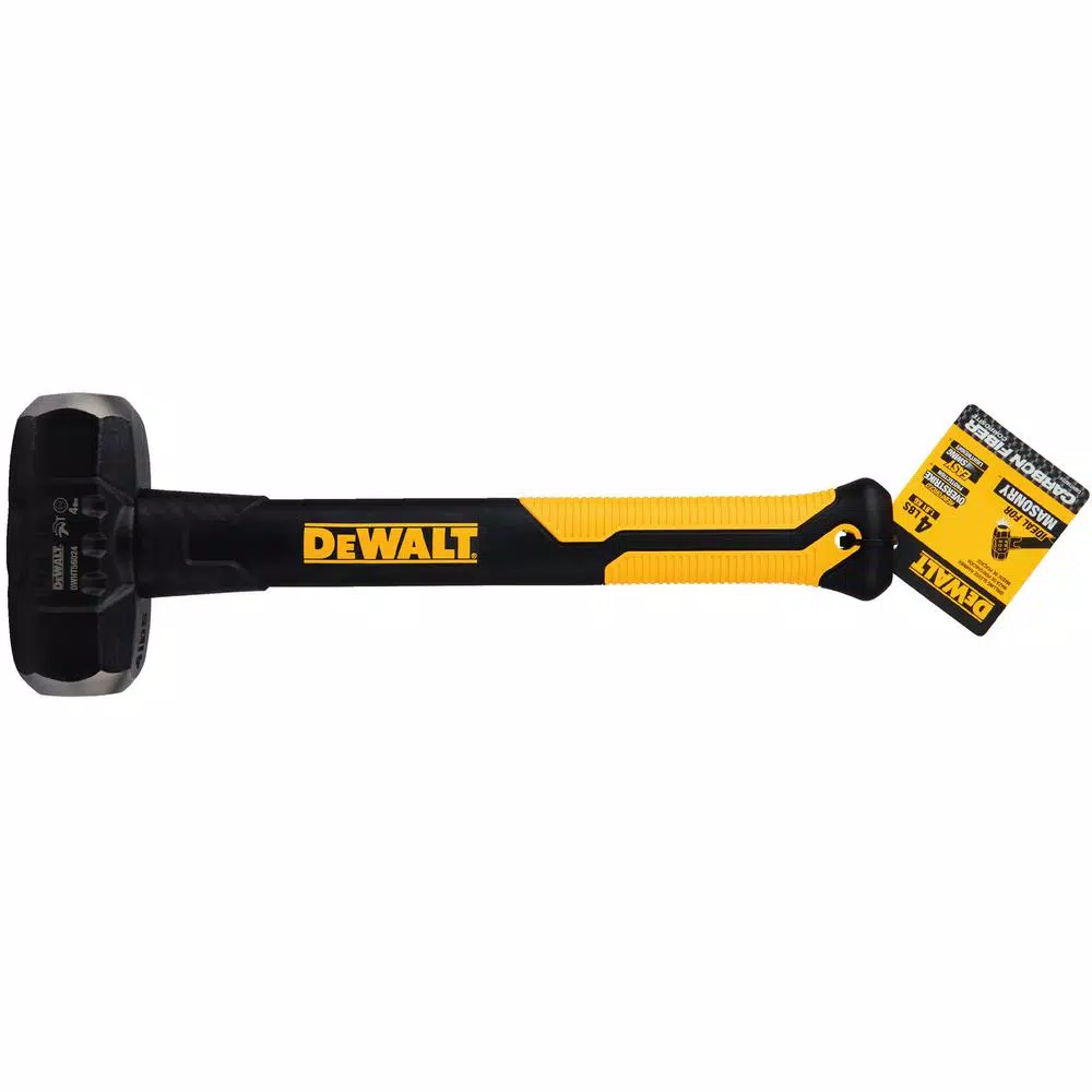 DEWALT 4 lb. Exo-Core Drilling Sledge Hammer with 12.2 in. Handle
