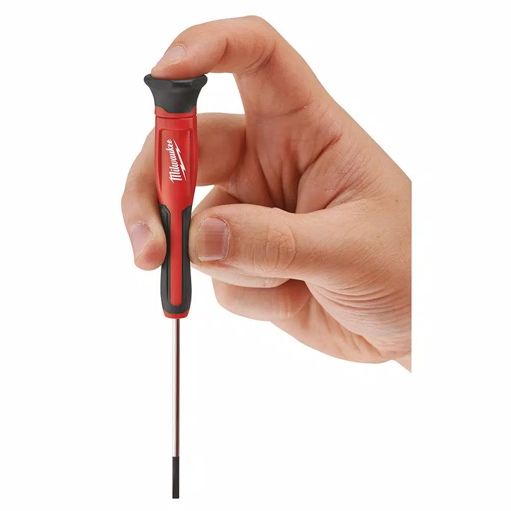 Milwaukee 10-Piece Precision Screwdriver Set with All-Metal Core