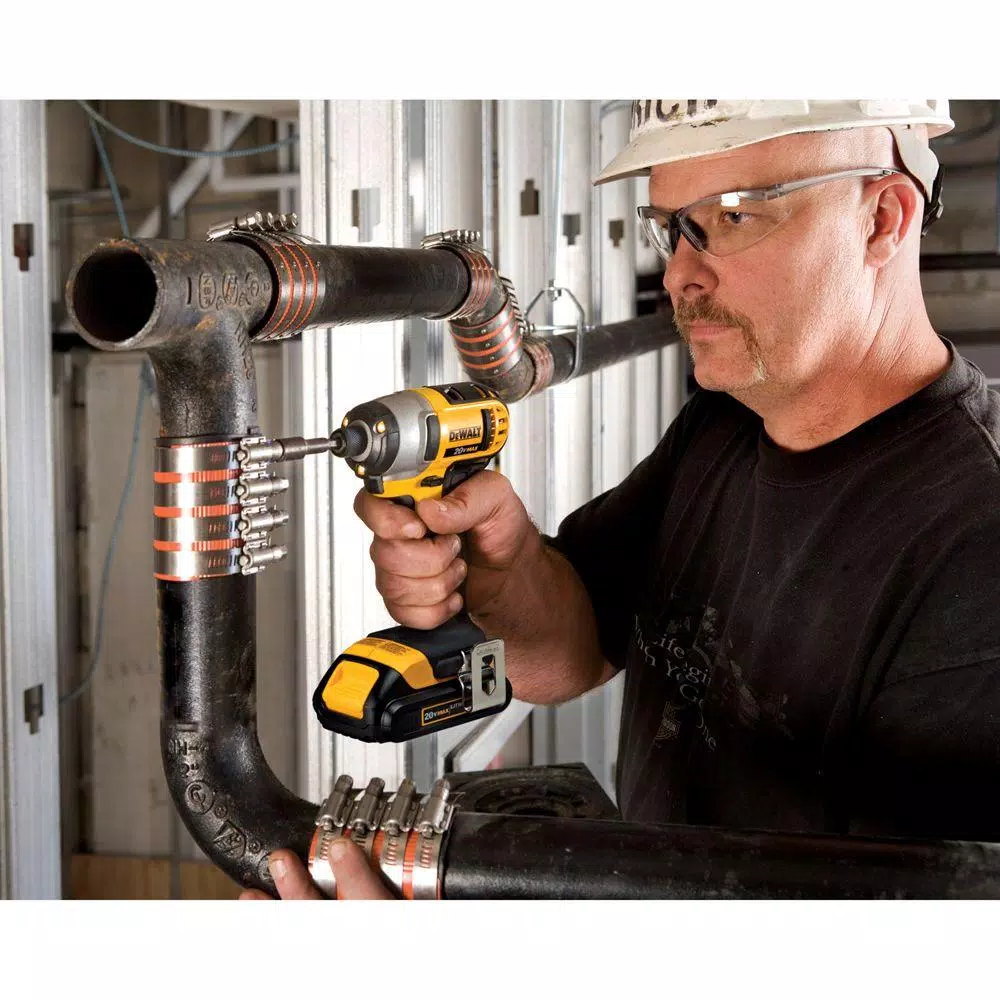 DEWALT 20V MAX Cordless 1/4 in. Impact Driver (Tool-Only)