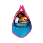 FLATBOX Light Blue and Pink Neoprene Lunch Bag and Placemat Set thumbnail 3