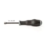 TEKTON 7 mm Nut Driver with Patented Three-Sided Handle thumbnail 3
