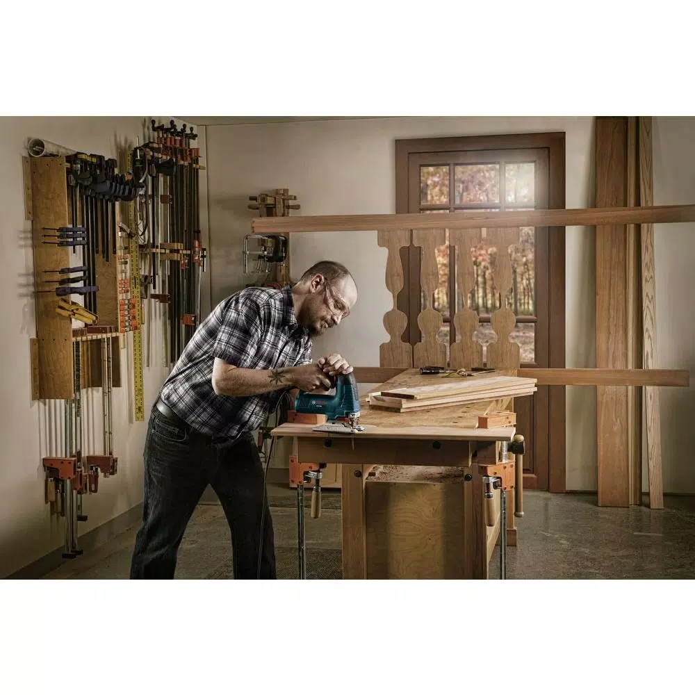 Bosch T-Shank Jigsaw Blade Assortment Set for Wood, 10-Pack