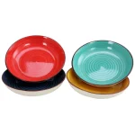 Gibson Home Color Speckle Assorted Stoneware Bowls, Set of 4, 24 oz thumbnail 1
