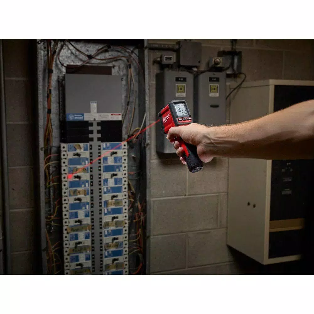 Milwaukee 2267-20H Infrared Temperature Gun with 10:1 Distance-to-Spot Ratio