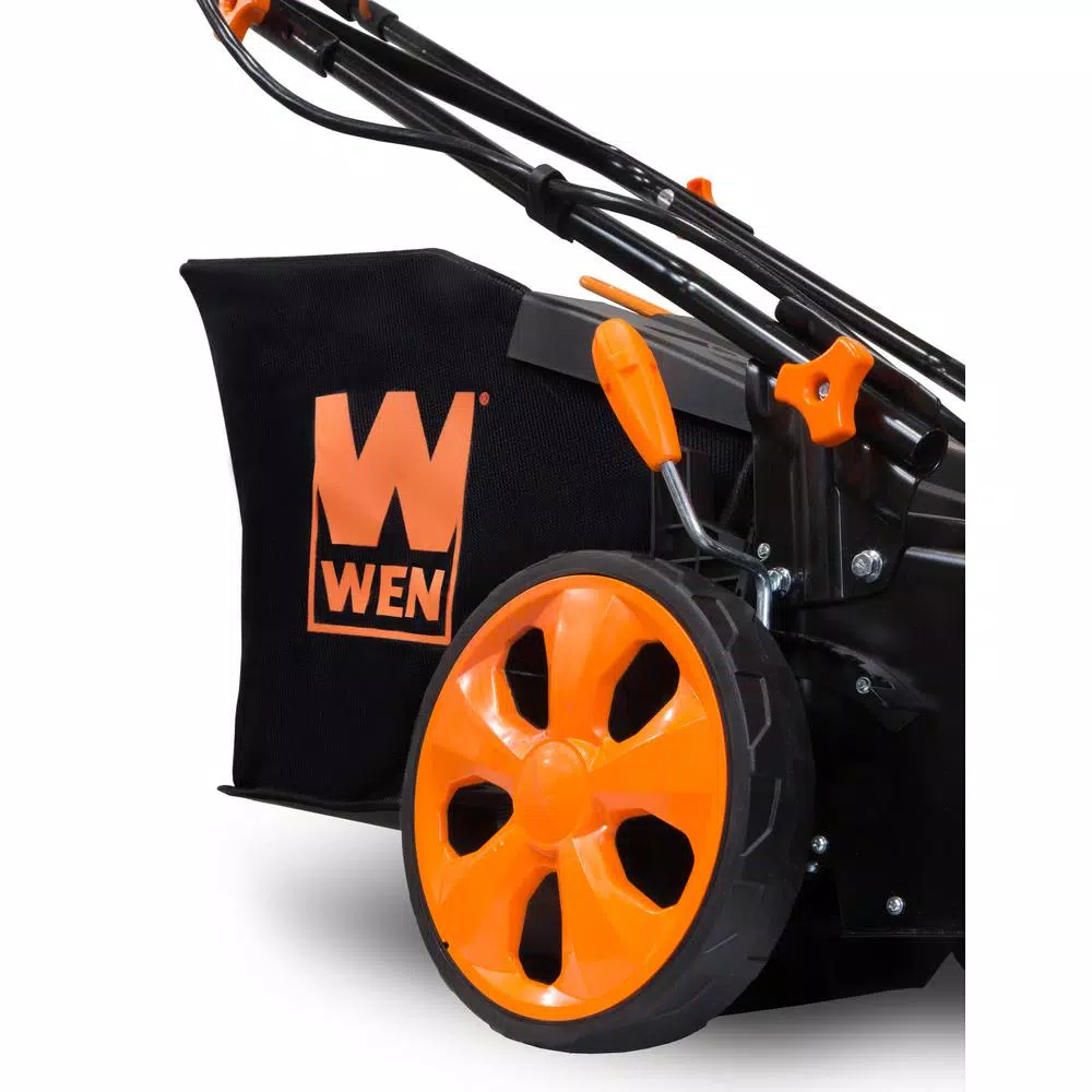 WEN 40V MAX Cordless 19 in. 3-in-1 Walk Behind Push Lawn Mower, Tool Only
