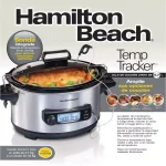 Hamilton Beach 6 Qt. Stainless Steel Slow Cooker with Advanced Temp Tracker thumbnail 7