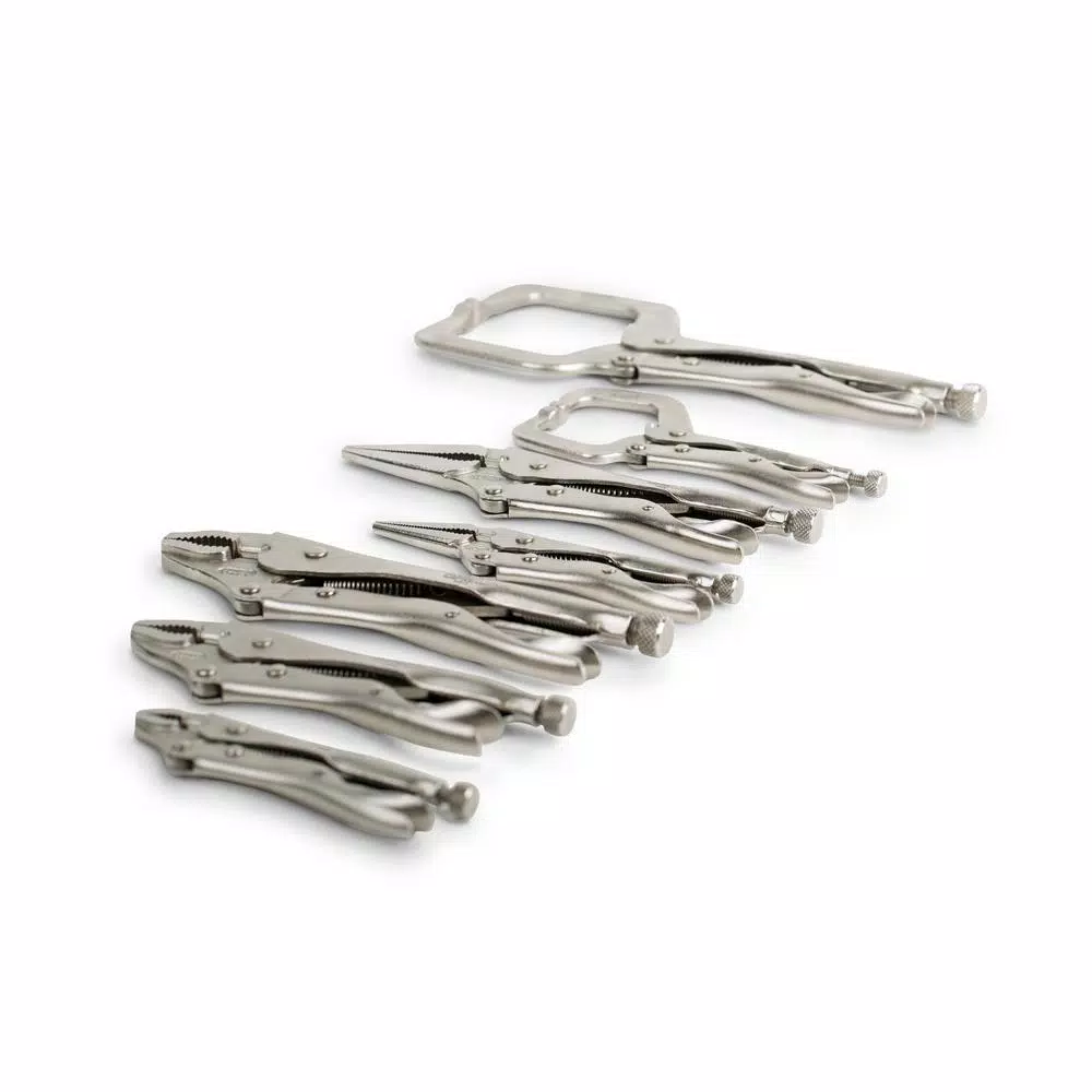 Capri Tools Klinge 7-Piece Locking Pliers Set with Capri Tools Mechanic's Tray