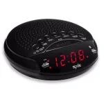 SXE Bluetooth Speaker Alarm Clock Radio with LED Digital Display and AM/FM Radio thumbnail 2