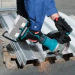 Makita 9 in. 36V X2 LXT Brushless Cordless Angle Grinder with AWS & Electric Brake thumbnail 2