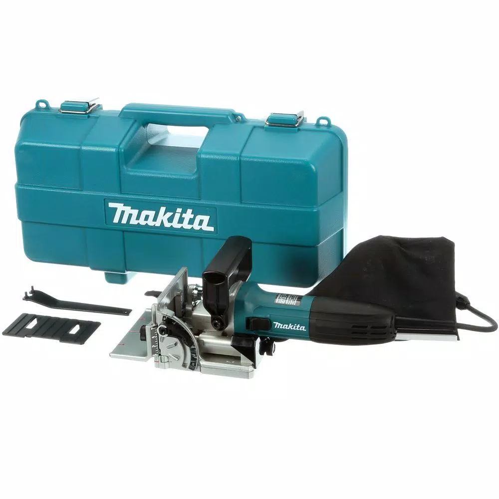 Makita 6 Amp Corded Plate Joiner with 11,000 RPM and Tool Case