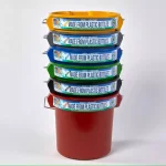 TAFCO PRODUCTS Tafco 3.5 Gal. Black Round Utility ECO Bucket, 14 Qt. Heavy-Duty Recycled Plastic Pail thumbnail 9