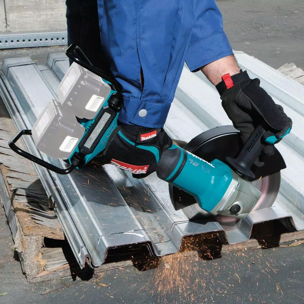 Makita 18V X2 LXT 36V Brushless 9 in. Paddle Switch Angle Grinder - Tool Only