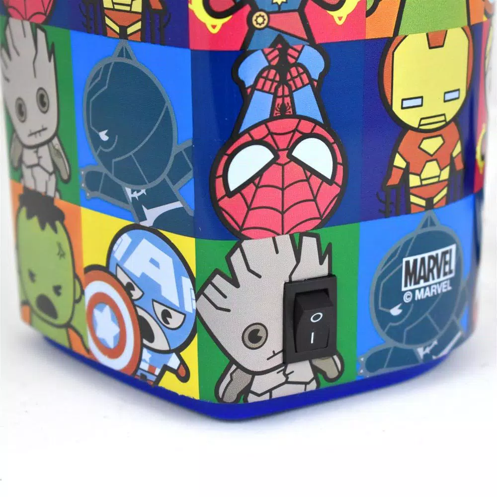 Uncanny Brands Marvel Kawaii Hot Air Popcorn Maker - Officially Licensed Superhero Popcorn Popper
