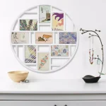 Umbra Luna White Multi-Opening Collage Picture Frame, Holds 9 Photos thumbnail 5