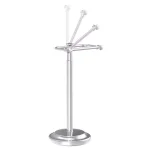 Delta Silverton Telescoping Free-Standing Toilet Paper Holder in Polished Chrome thumbnail 3