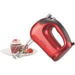 Brentwood Appliances Brentwood 2-Piece Kitchen Bundle: 50 oz. 12-Speed Blender and 5-Speed Electric Hand Mixer, Red thumbnail 4