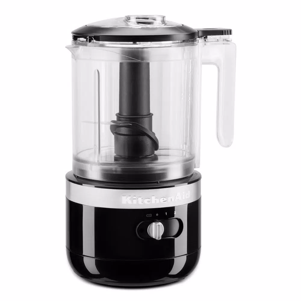 KitchenAid Cordless 5-Cup Food Chopper, Onyx Black