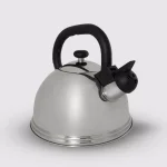 ExcelSteel 3 Qt. Stainless Steel Whistling Teakettle, 12 Cup Capacity thumbnail 2
