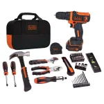 BLACK+DECKER 12V MAX Lithium-Ion Cordless Drill/Driver 57-Piece Project Kit with 1.5Ah Battery, Charger & Tool Bag thumbnail 1