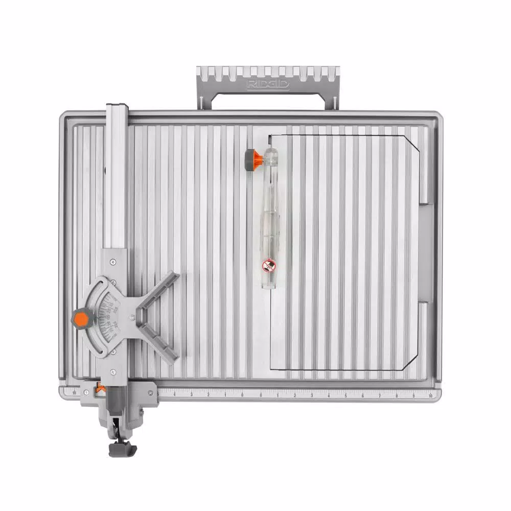 RIDGID 7 in. Corded Wet Tile Saw with 24 in. Rip Capacity and Gel-Foam Knee Pads Bundle