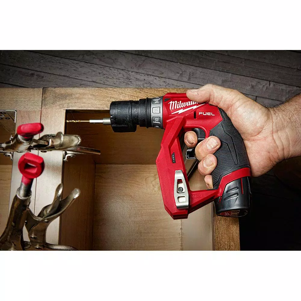 Milwaukee M12 FUEL 12V Brushless 4-in-1 Installation Drill Driver and Oscillating Multi-Tool Set (Tool-Only)