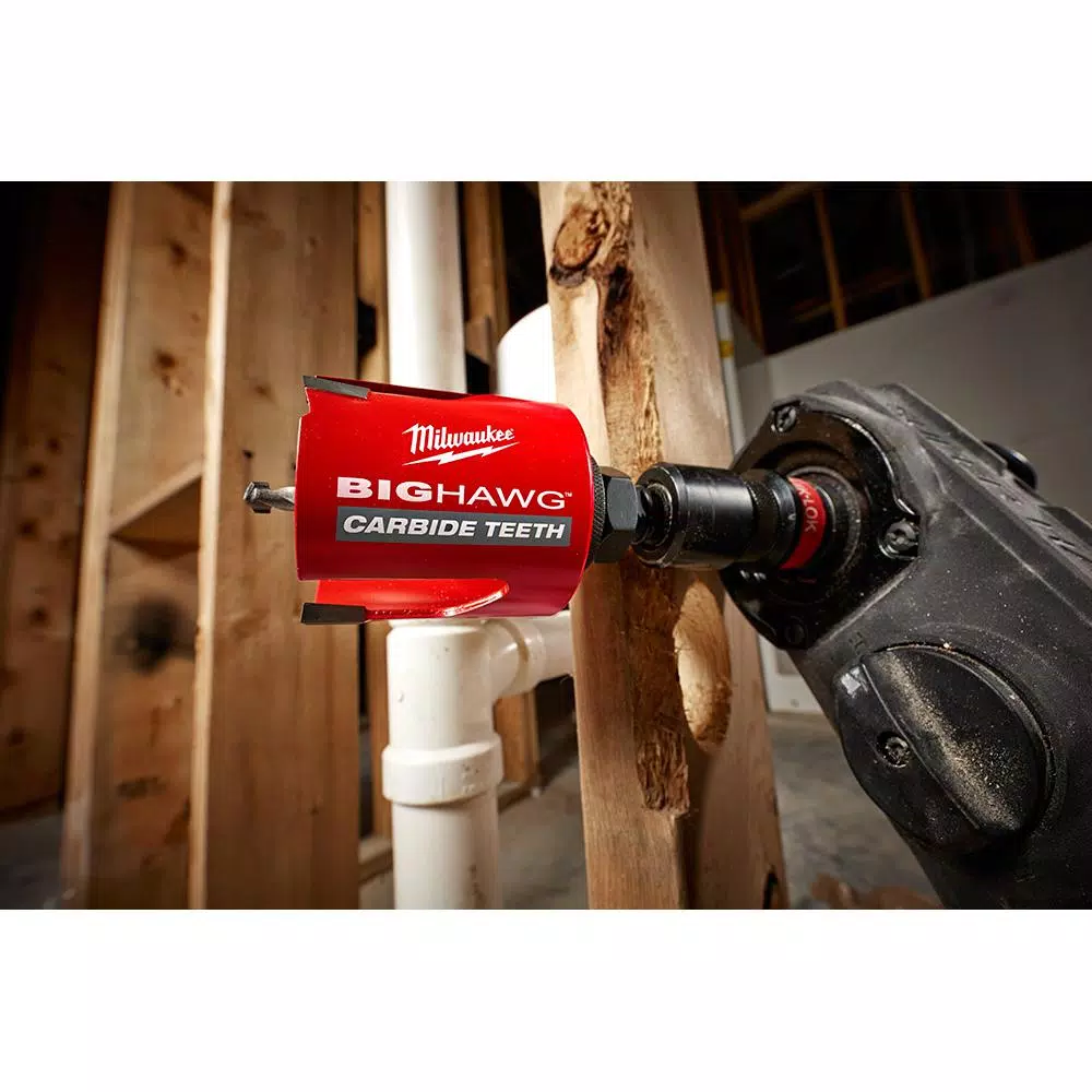 Milwaukee Hole Dozer Bi-Metal Hole Saw Set & Milwaukee BIG HAWG Carbide Hole Saw Kit, 38-Piece